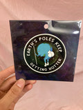 Earth's Poles Keep Getting Hotter - Sticker