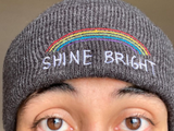 Shine Bright LGBTQ+ Pride Beanie