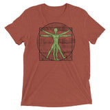 Vitruvian Alien - Vintage Soft Tee Shirt