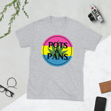 Pots & Pans LGBTQ+ Stoner Pride - Short-Sleeve Unisex T-Shirt